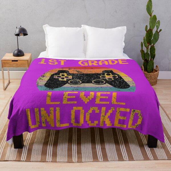 Item preview, First Grade Level Unlocked Gamer 1st Day of School Boys designed and sold by melodycook.