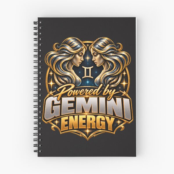 Item preview, Powered by Gemini Energy Zodiac Astrology Design designed and sold by MetaModel Editions.