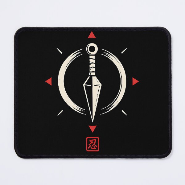 Item preview, Shinobi Kunai Japanese Anime Emblem designed and sold by QubekShop.