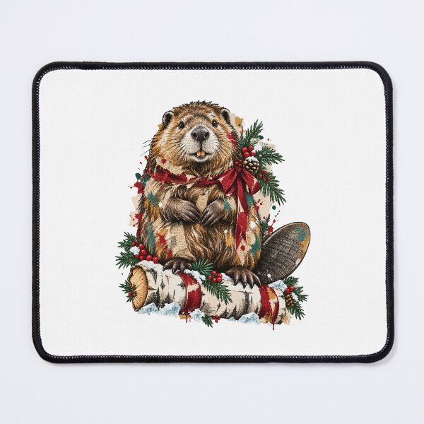 Item preview, Castor the builder celebrates Christmas designed and sold by TaruHonu.