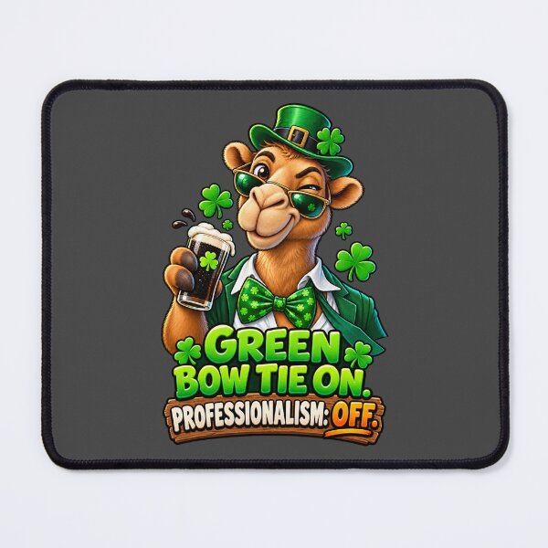 Item preview, Green Bow Tie On St Patrick's Day Camel Design – Funny Irish St. Patrick's Day Graphic T-Shirt designed and sold by Camel & Quirk.