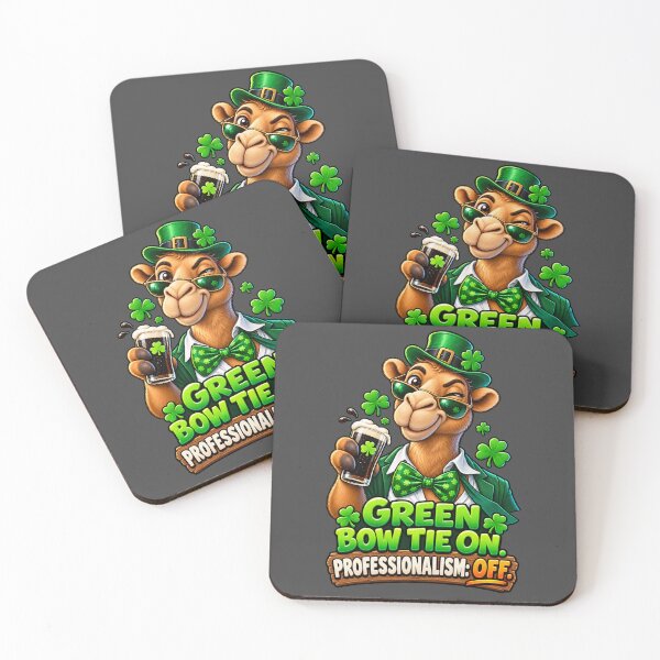Item preview, Green Bow Tie On St Patrick's Day Camel Design – Funny Irish St. Patrick's Day Graphic T-Shirt designed and sold by Camel & Quirk.