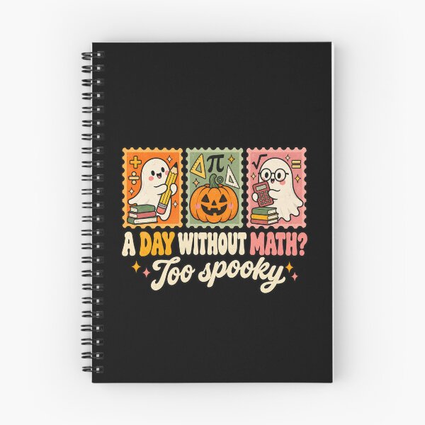 Artikelvorschau, A Day Without Math? Too Spooky – Cute Halloween Math Teacher entworfen und verkauft von NicheMuse Studio.