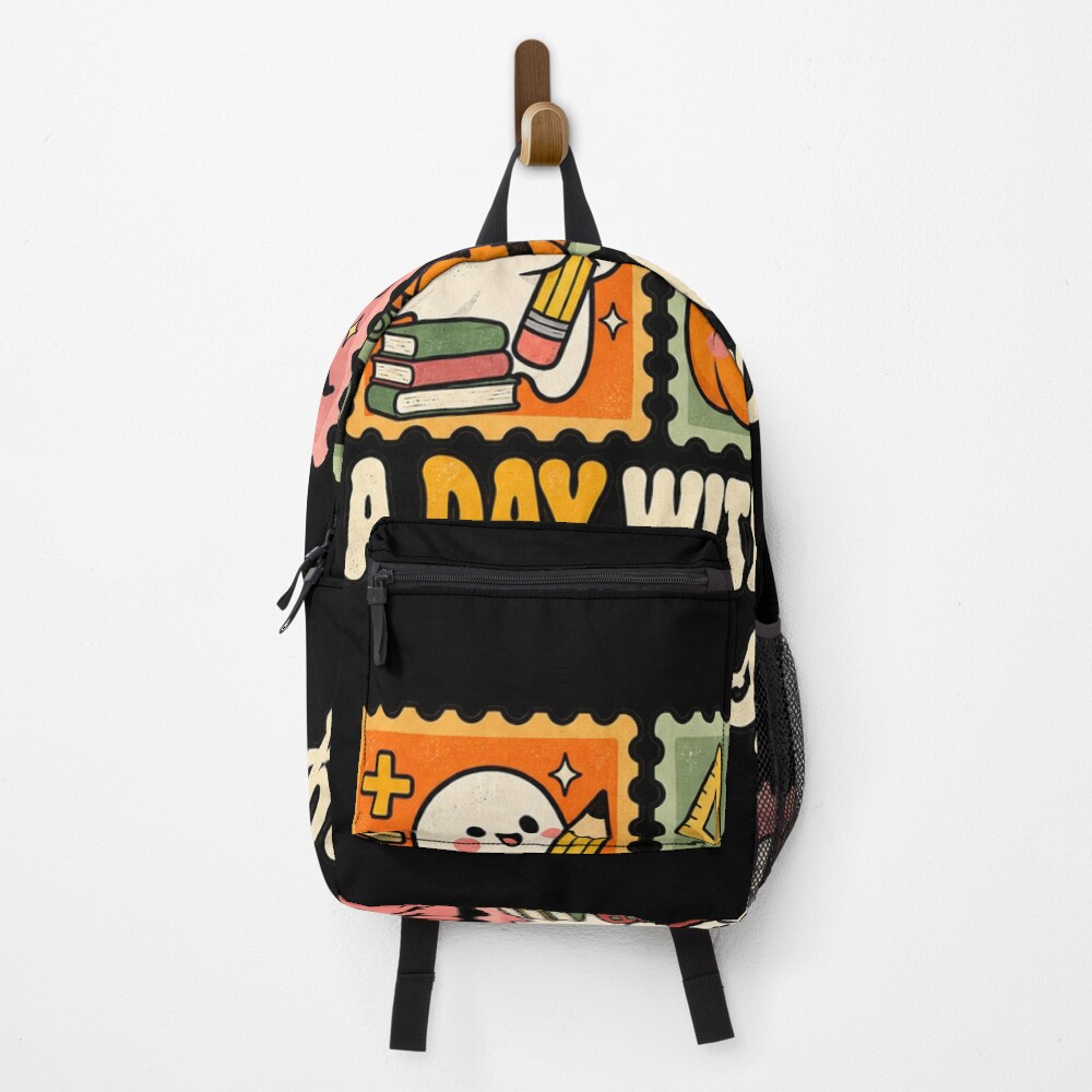 Vista previa del artículo con la obra «Mochila», diseñado y vendido por NicheMuse Studio.