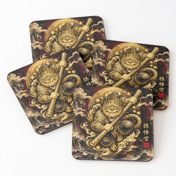 Item preview, Sun Wukong Monkey King Chinese Mythology Warrior designed and sold by Fei Long Design Hub.