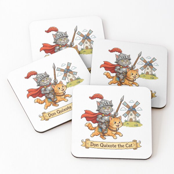 Item preview, Don Quixote Cat - Knight Cat designed and sold by Raju-Creative.