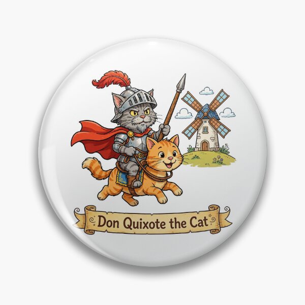 Item preview, Don Quixote Cat - Knight Cat designed and sold by Raju-Creative.