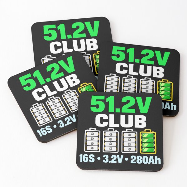 Item preview, 51.2V Club – LiFePO4 Battery Builder | Off Grid Solar Energy designed and sold by UrsaOasis.