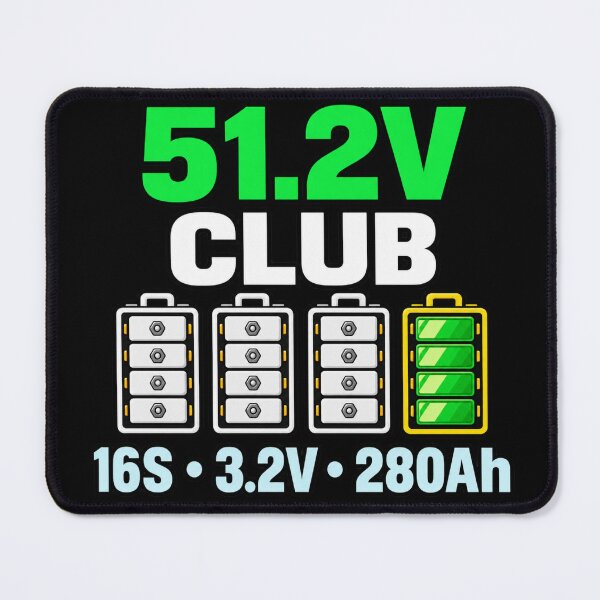 Item preview, 51.2V Club – LiFePO4 Battery Builder | Off Grid Solar Energy designed and sold by UrsaOasis.