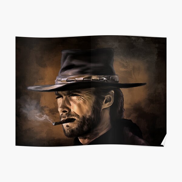 Clint Eastwood Posters Redbubble