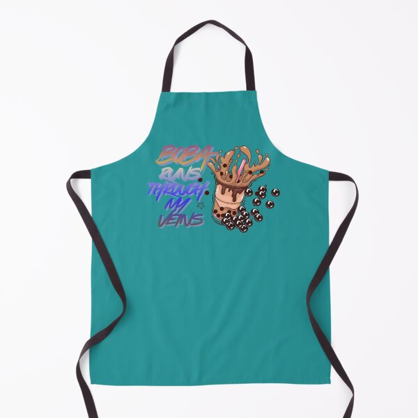 Item preview, Boba Runs Through My Veins Funny Bubble Tea Lover Design designed and sold by Soft Strength Studio.