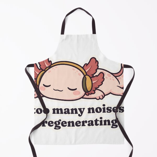 Item preview, Overstimulated Axolotl Regenerating From Noise designed and sold by OuqCreations.