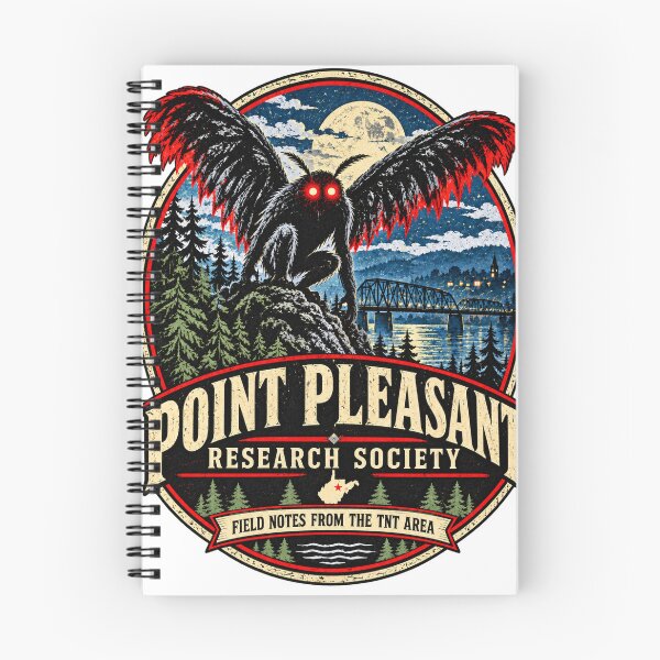 Item preview,     Point Pleasant Mothman Research Society Vintage Cryptid Design designed and sold by TWdesign74.