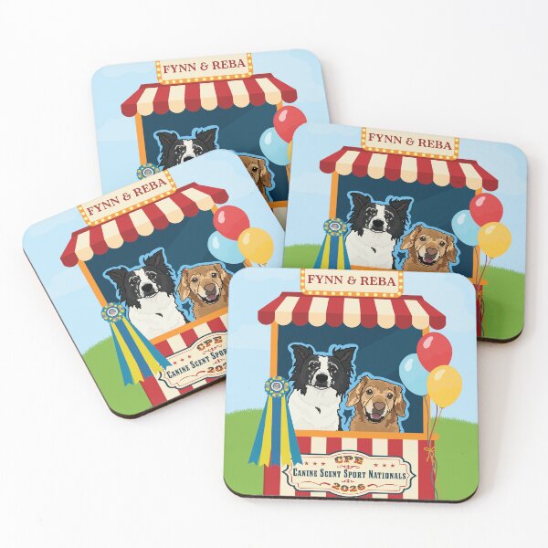Item preview, Fynn & Reba: 2026 CPE CSS Nationals designed and sold by Sporter Collie Art.