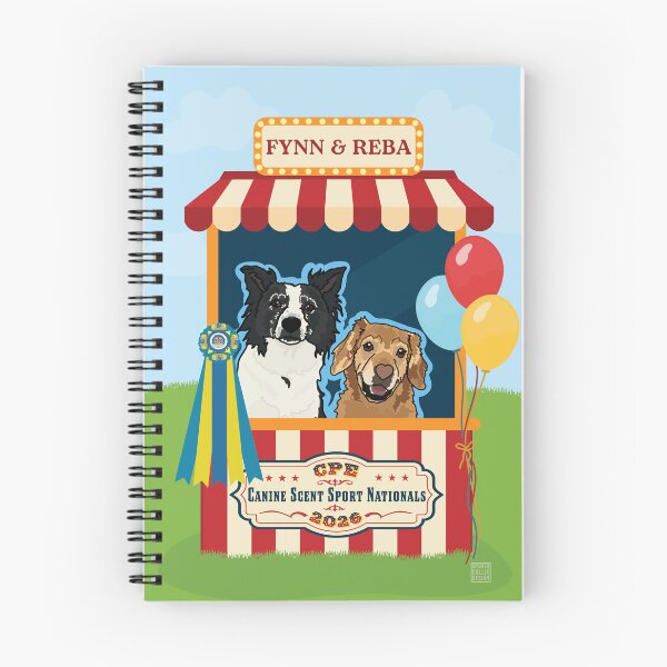 Item preview, Fynn & Reba: 2026 CPE CSS Nationals designed and sold by Sporter Collie Art.