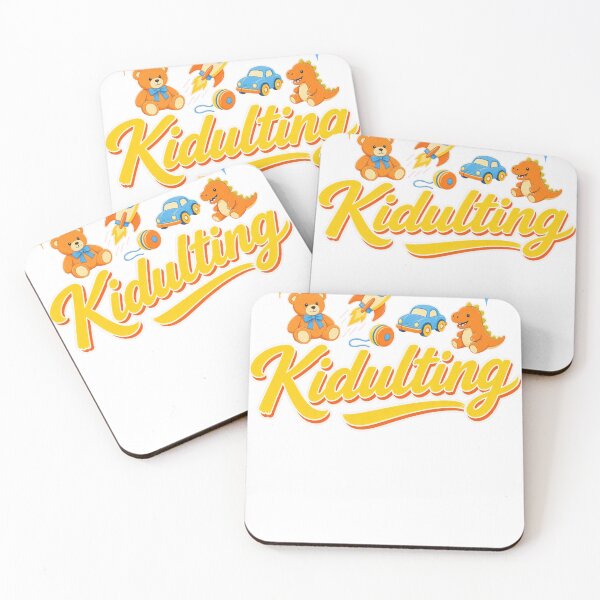 Item preview, Kidulting Funny Kidult Plush Hobby Gift designed and sold by HappyVibration.