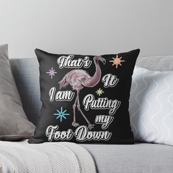 Item preview, foot down flamingo designed and sold by Syl1990.