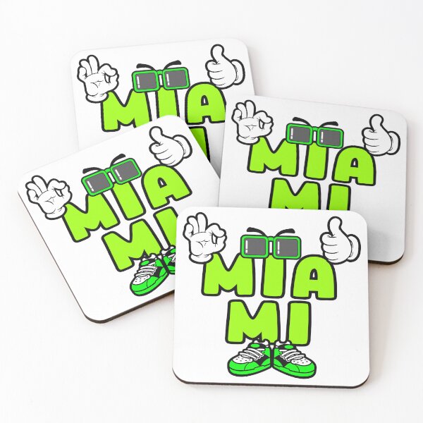 Item preview, MIAMI Graffiti Retro Lettering designed and sold by NFTWords.