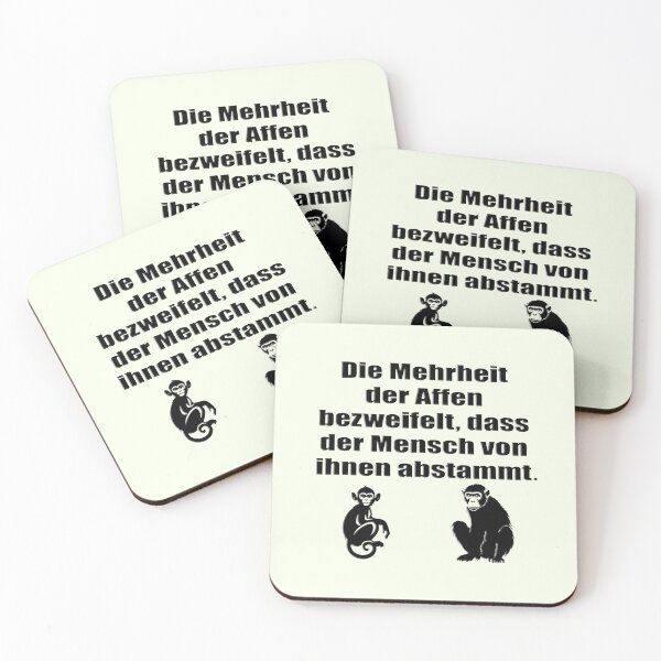 Item preview, The majority of monkeys doubt that humans... designed and sold by ARTmanhART.