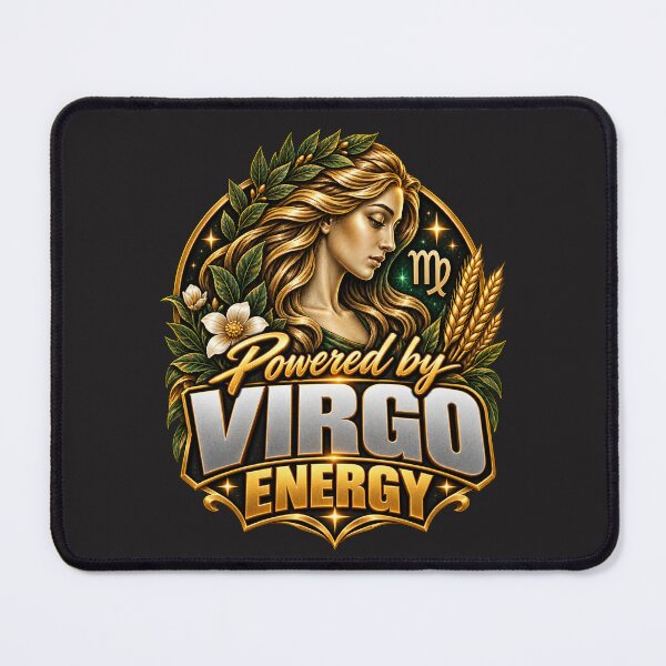 Item preview, Powered by Virgo Energy Zodiac Astrology Design designed and sold by MetaModel Editions.