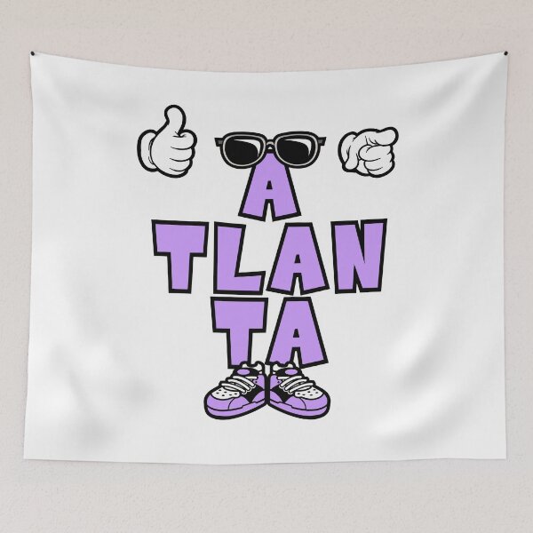 Item preview, ATLANTA  Vintage Cartoon Retro Comic designed and sold by NFTWords.