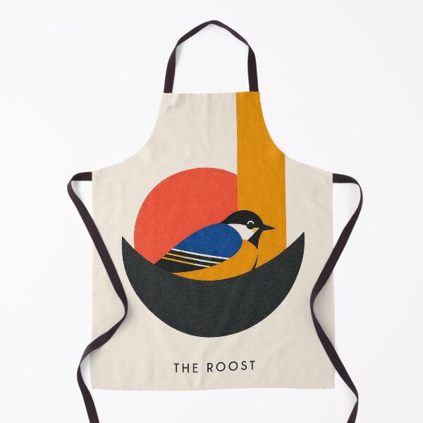 Item preview, "The Roost" | Mid Century Modern Bird Art Print | Bauhaus Geometric Wall Art designed and sold by Filora Atelier | Bird Art.