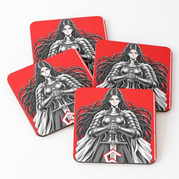 Item preview, Spiritual Warrior Anime Knight Design designed and sold by jvrgraphs.
