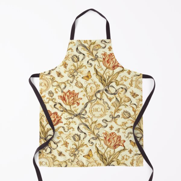 Item preview, Vintage Baroque Botanical Pattern – Antique Tulip designed and sold by Hen-C-Art.