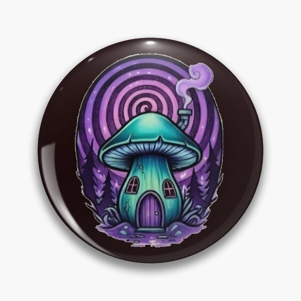 Item preview, Trippy Mushroom House designed and sold by FenixFyre Creations.