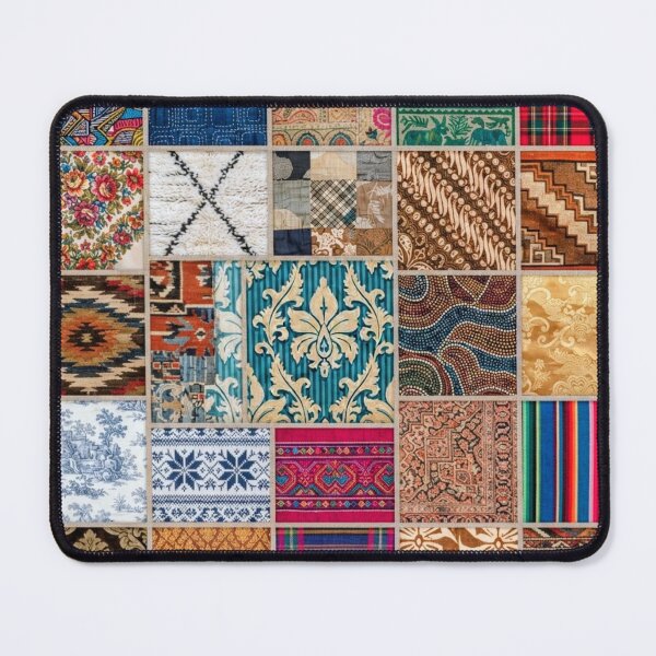 Artikelvorschau, Globales Textil-Patchworkmuster entworfen und verkauft von AfresStudio.