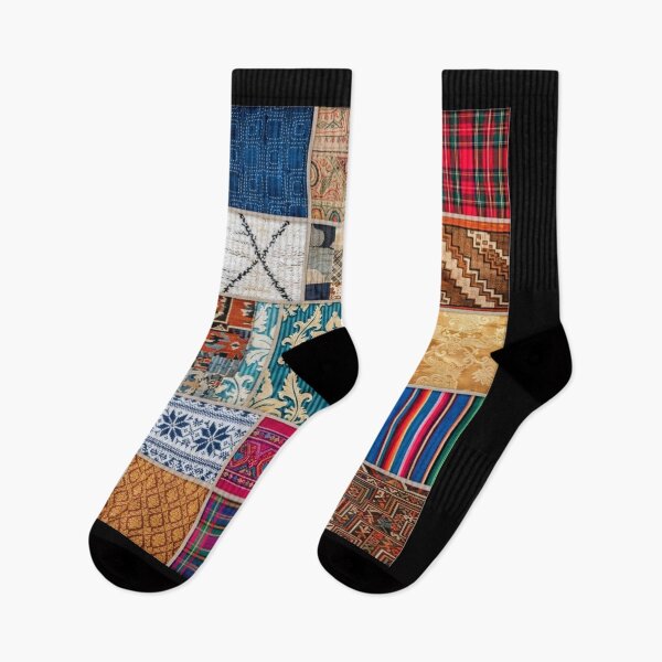 Artikelvorschau, Globales Textil-Patchworkmuster entworfen und verkauft von AfresStudio.