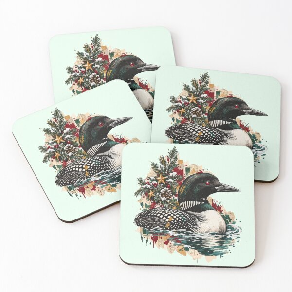 Item preview, Northern loon welcomes Christmas designed and sold by TaruHonu.