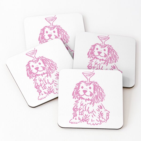 Item preview, Pink Martini Dog Cocktail designed and sold by ayylucyy.