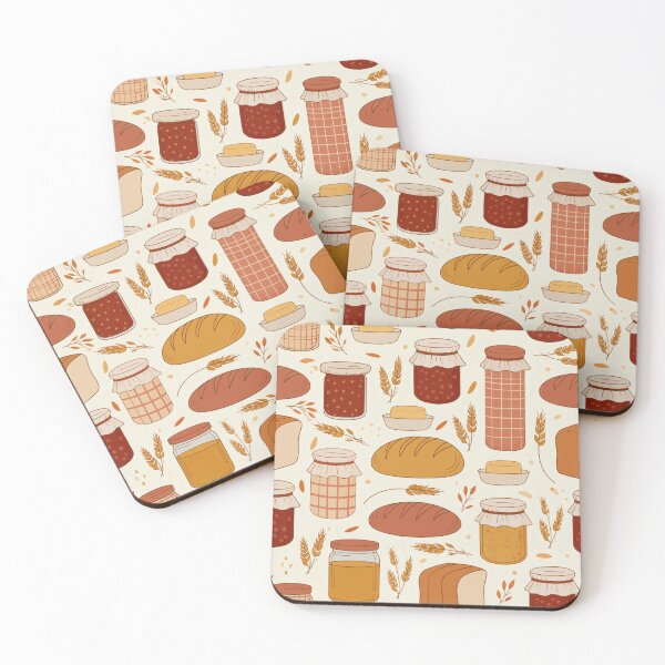 Item preview, Jam Jars and Fresh Bread designed and sold by ArtfulAdv.