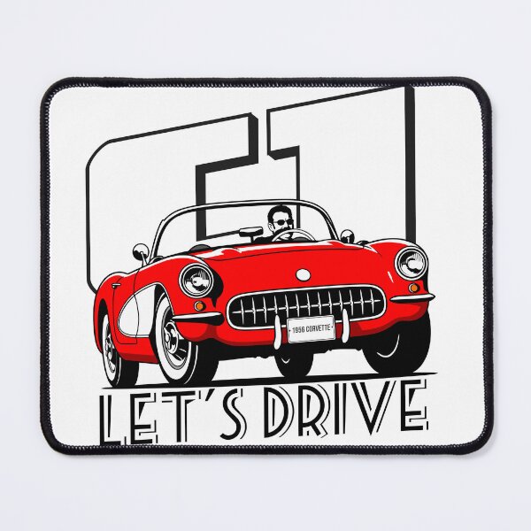 Item preview, Classic Corvette C1 Convertible – 1956 American Legend designed and sold by tupaffi.