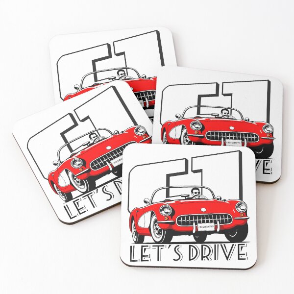 Item preview, Classic Corvette C1 Convertible – 1956 American Legend designed and sold by tupaffi.