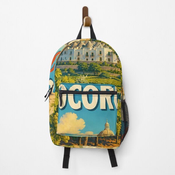 Item preview, Locorotondo Italy – Vintage Vineyard Village Travel Poster designed and sold by LSVart.