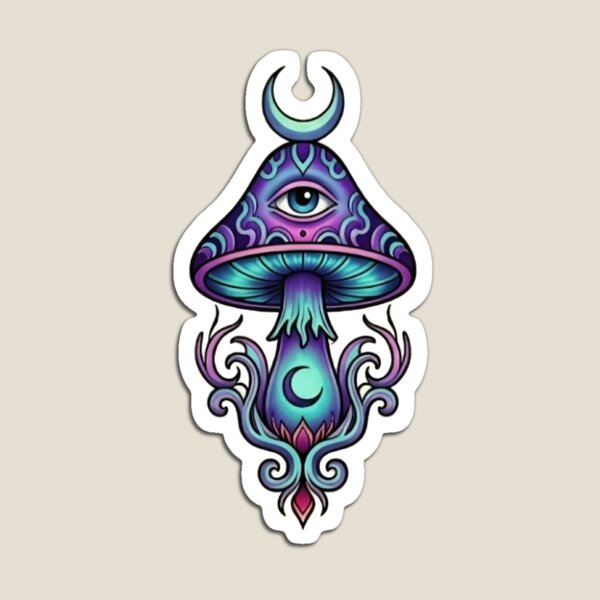 Item preview, All seeing Mushroom  designed and sold by FenixFyre Creations.