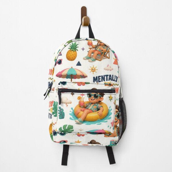 Item preview, Mentally on Vacation – Funny Summer Vacation Design designed and sold by mo-carnival.