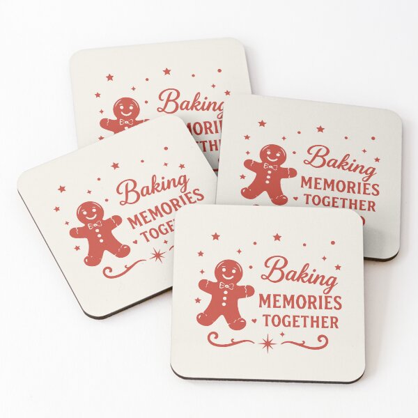 Item preview, Baking Memories Together – Gingerbread Man Holiday Art designed and sold by Tklezardesigns.