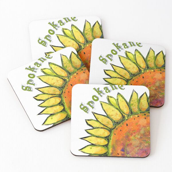 Item preview, Girasol de Spokane (Washington) - Arte de Cecile Grace Charles designed and sold by CecileCharles.