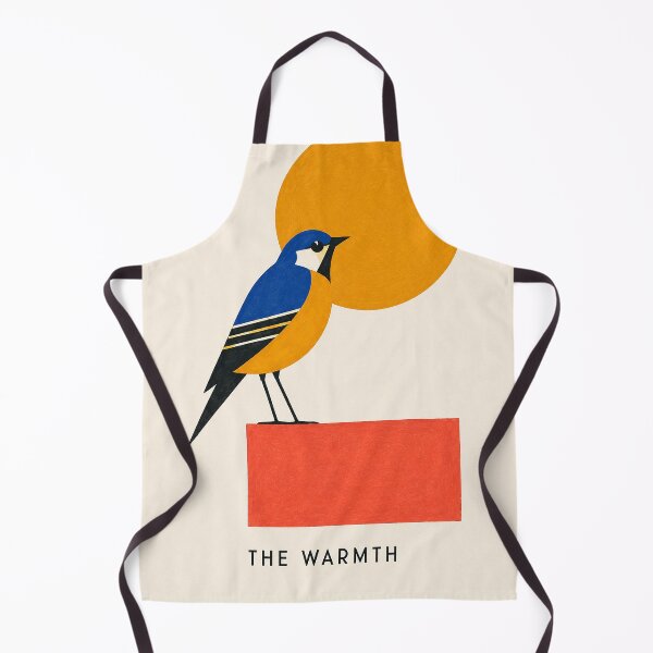 Item preview, "The Warmth" | Mid Century Modern Bird Art Print | Bauhaus Geometric Wall Art designed and sold by Filora Atelier | Bird Art.