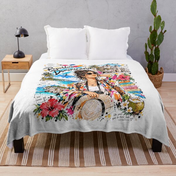 Item preview, Dominican Republic Travel Illustration designed and sold by EdwinkOne.