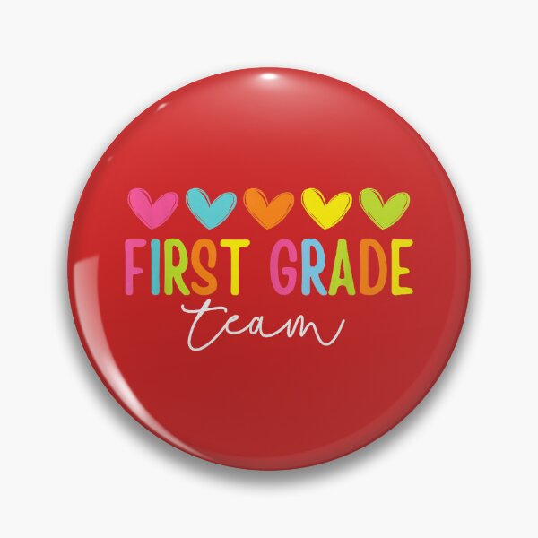 Item preview, First Grade Team 1st Grade Back to School Heart Kids Teacher designed and sold by melodycook.