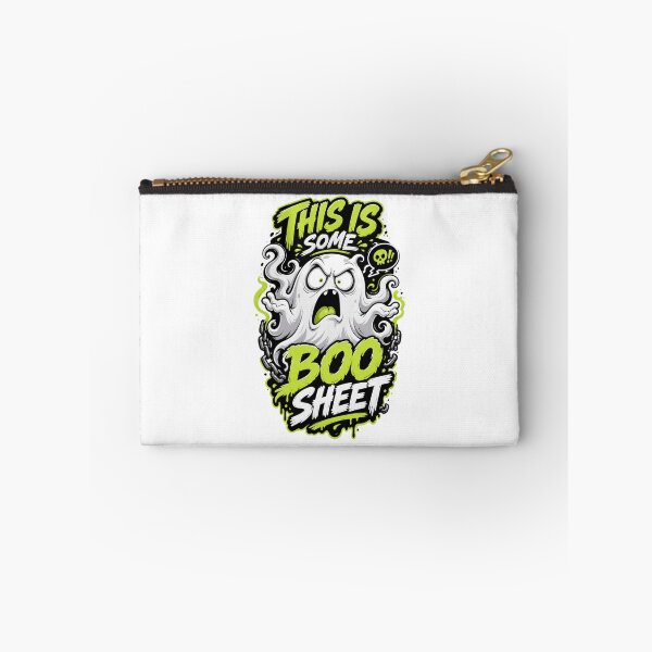 Item preview, This Is Some Boo Sheet – Angry Ghost and Chains designed and sold by BearLoveDesign.