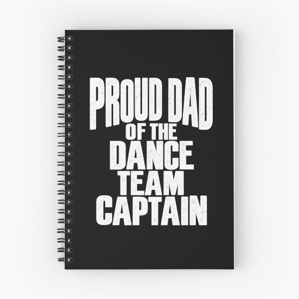 Artikelvorschau, Proud Dad of the Dance Team Captain – Dance Father Pride entworfen und verkauft von NicheMuse Studio.