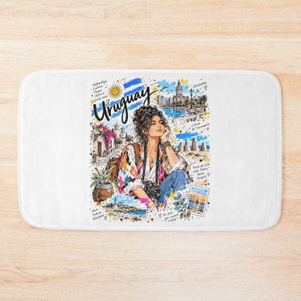 Item preview, Uruguay Travel and Culture Illustratio designed and sold by EdwinkOne.