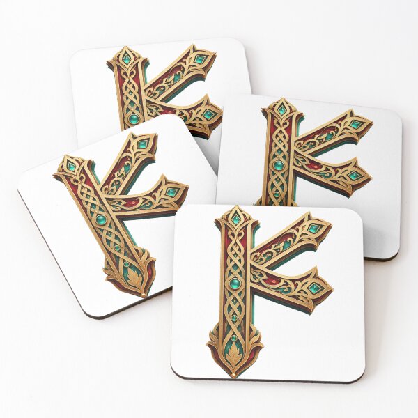 Item preview, Fehu: Prosperity follows purposeful action. designed and sold by Meg_S_meG.
