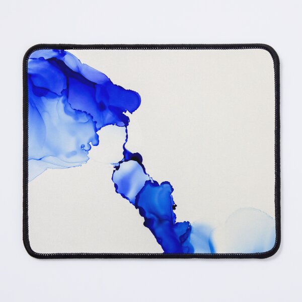 Item preview, Cobalt Blue Alcohol Ink Abstract Cascade designed and sold by H. Doucette Studio.