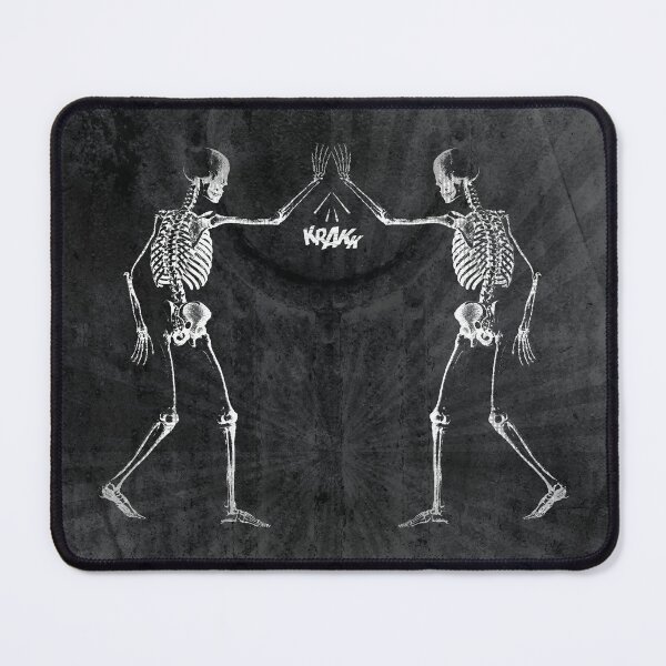 Item preview, Skeleton High Five Krakk Funny Anatomical White Bones designed and sold by Ghoul Enterprises.